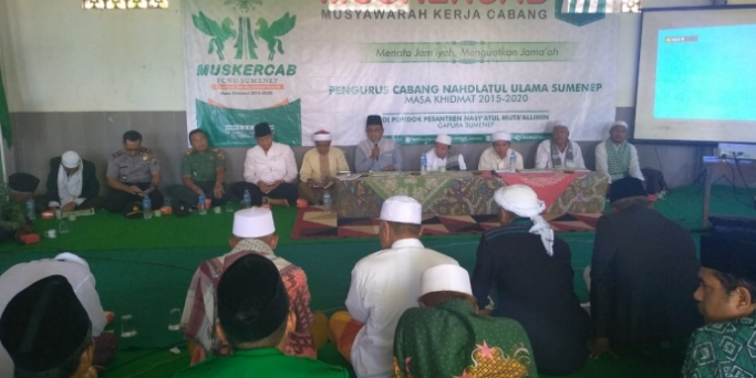 Perkuat Jamiyah, NU Sumenep Gelar Muskercab di Pesantren