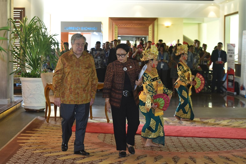 Sekjen PBB Apresiasi Indonesia dalam Penanganan Bencana Lombok dan Sulteng