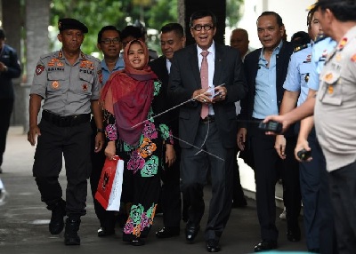 Tiba di Istana Negara Ditanya Wartawan, Siti Aisyah Diam
