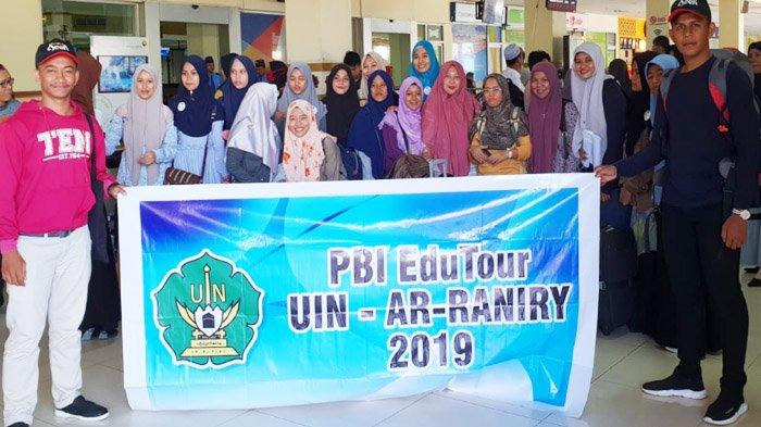 Mahasiswa PBI UIN Ar Raniry Gelar Perjalanan Edukasi ke Brunei Darussalam-Malaysia