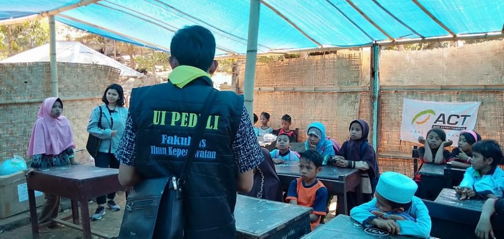UI Kirim Perawat Ke Daerah Bencana Lombok