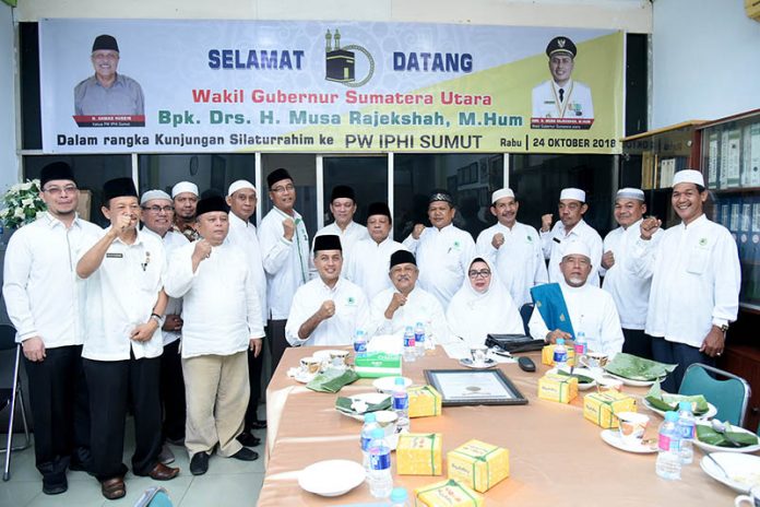 Wagub Kunjungi Sekretariat DPW IPHI Sumut