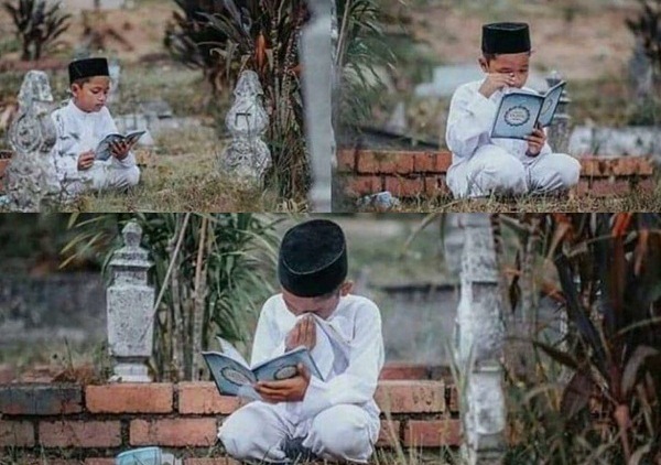 Kisah Anak yang Kangen Almarhum Ayahnya