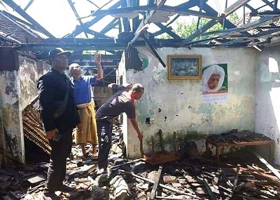 Subhannallah, Foto Habib Lutfy Tidak Terbakar