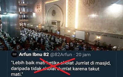 Sakit Tidak Wajib Shalat Jum'at