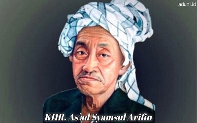 Dauh KHR. As'ad Syamsul Arifin dan Santri Alim