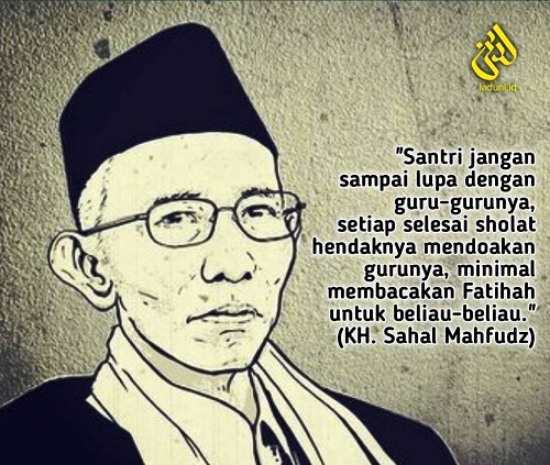 Ini 5 Pesan Penting Kiai Sahal Mahfudz untuk Para Santri
