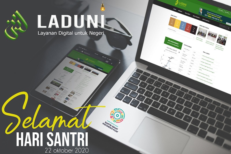 Keluarga Besar Laduni.ID Mengucapkan Selamat Hari Santri Nasional 2020