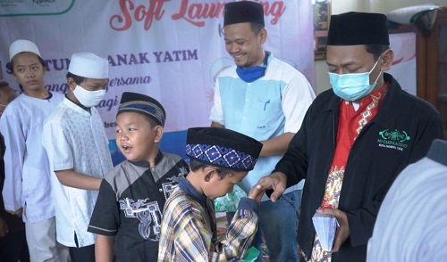 NU Care-LAZISNU Jakarta Timur Santuni Puluhan Anak Yatim dan Dhuafa