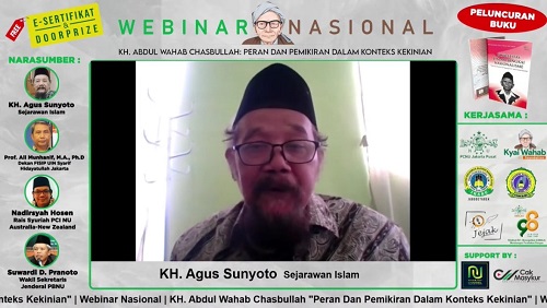 KWF Bersama PCNU Jakpus Gelar Diskusi dan Peluncuran Buku KH. Wahab Chasbullah