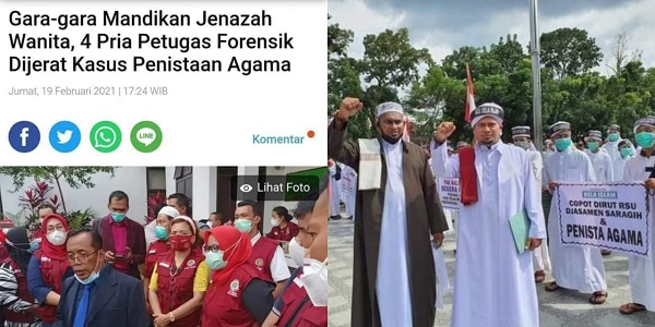 Cara Memandikan Jenazah Wanita oleh Selain Mahram