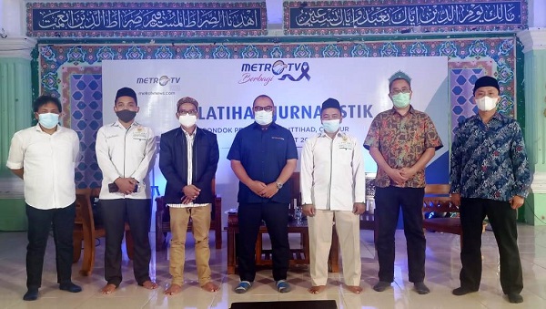 Cetak Jurnalis Muda, Metro TV Latih Santri Ponpes Al-Ittihad Cianjur