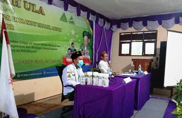 MDS Rijalul Ansor Cianjur Gelar Dirosah Ula Gembleng Kiai Muda