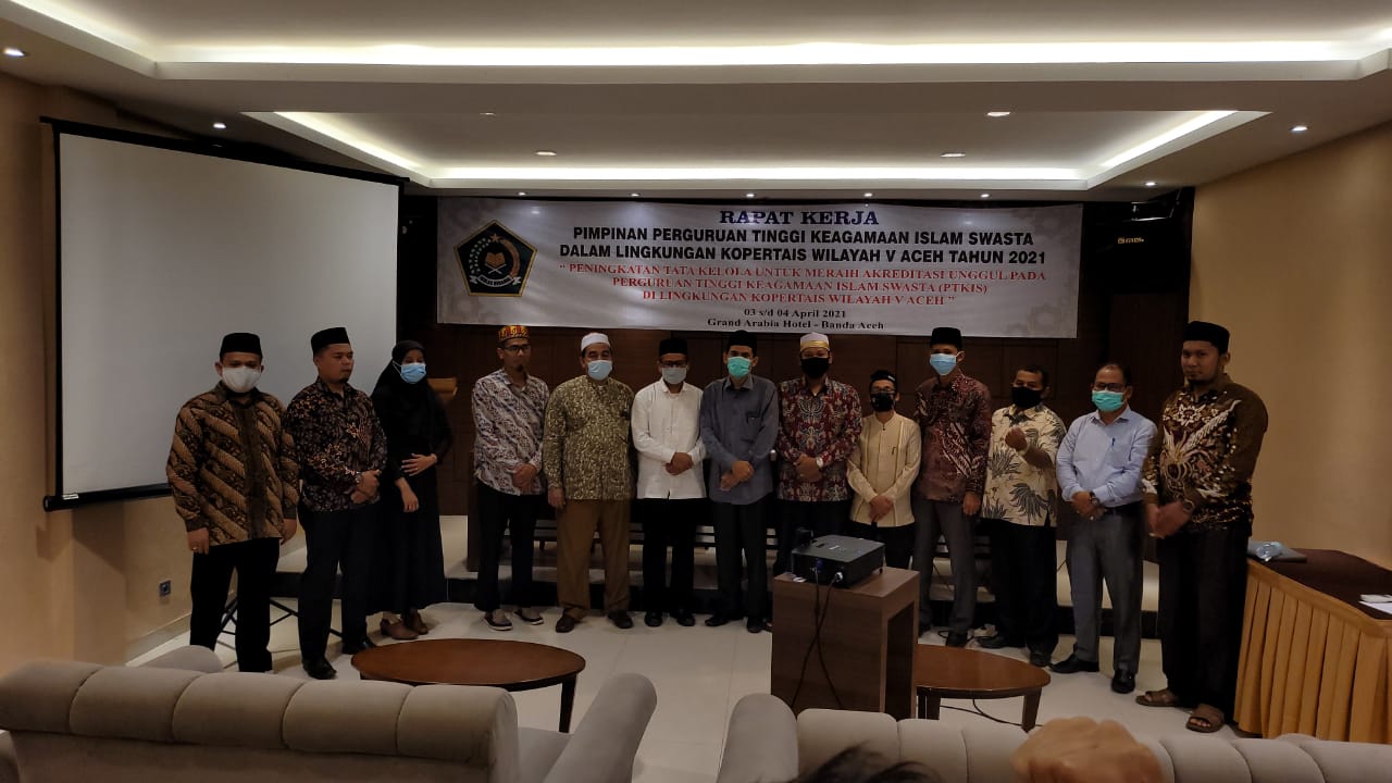 Ketua STAI Darul Hikmah Terpilih sebagai Wakil Ketua Forum Pimpinan PTKIS se-Aceh