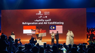 Delegasi Indonesia Berhasil Merebut Juara Umum Perhelatan World Skills Asia (WSA) 2018 di Abu Dhabi