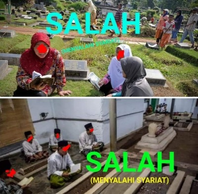 Hari Gini Masih Menyalahkan Ziarah Kubur dengan Baca Qur'an