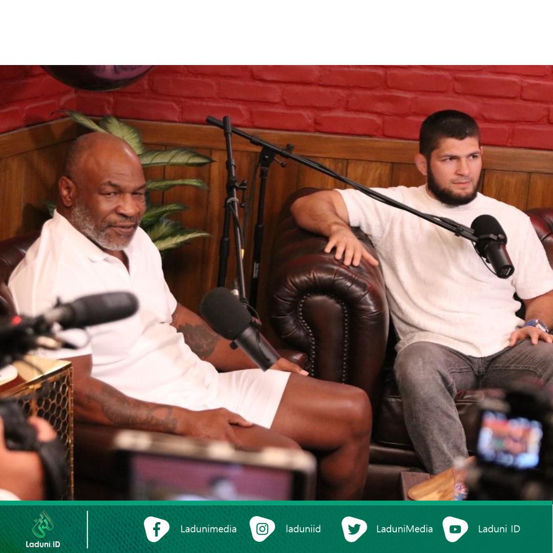 Dua Legenda Dunia Bertemu, Mike Tyson: Assalamu'alaikum Saudaraku