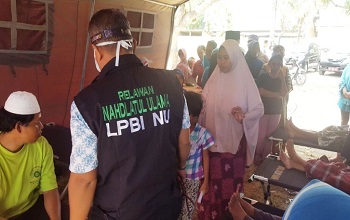 Alhamdulillah, Korban Gempa di Lombok Telah Menerima Bantuan dari NU