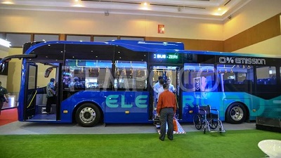 Kemenhub Lakukan Pengujian Bus Listrik Karya Anak Bangsa