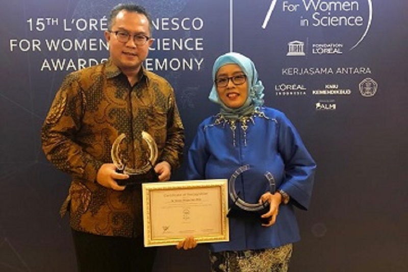 Dosen IPB Juara Pertama L’Oreal-UNESCO For Women in Science 2018