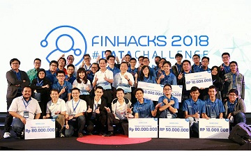 Mahasiswa IPB Raih Juara Finhacks Data Challenge BCA di Jakarta 