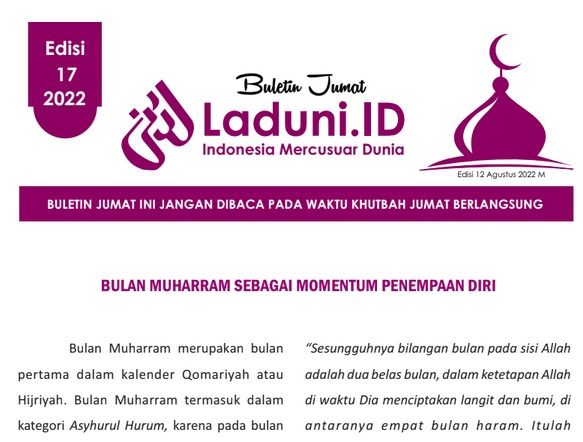 Buletin Jumat Laduni.ID Edisi 17