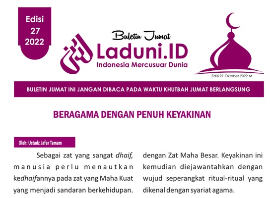 Buletin Jumat Laduni.ID Edisi 27