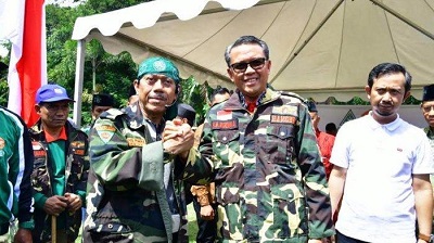 Gubernur Sulawesi Selatan Resmi Jadi Anggota Banser