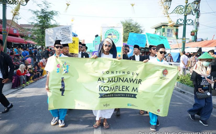 Pringati Hari Santri, Ribuan Santri Padati Jalan Malioboro 