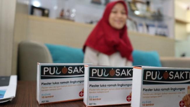 Pulosakti, Plester Luka Berbahankan Tandan Sawit dan Ikan Sidat Buatan Mahasiswa UNS