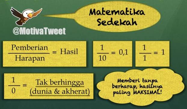 Matematika Kebaikan Vs Matematika Keburukan