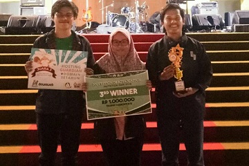 Aplikasi Lari Bersama Mahasiswa IPB Juara III di Ajang Nasional 