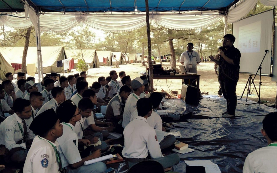 Siswa SMA Mendapat Wawasan Kebangsaan dan Moderasi Selama Mengikuti Perkemahan Rohis