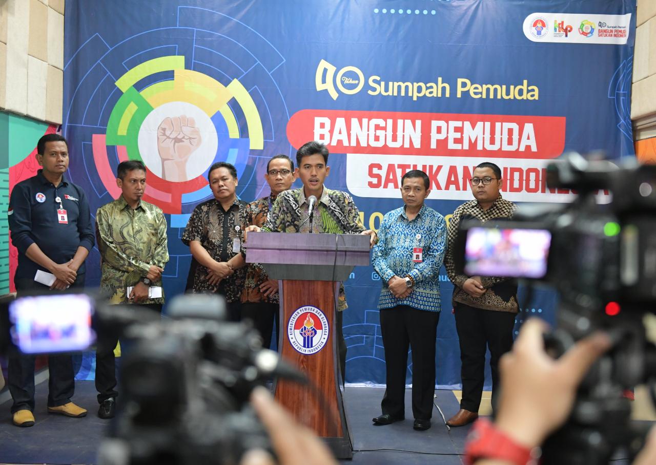 Peringati Sumpah Pemuda, Kemenpora Gelar Pembacaan Ikrar Bersama 28 Ribu Pemuda