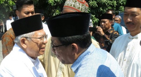 KH Ma'ruf Amin Perjuangkan Ekonomi Pesantren