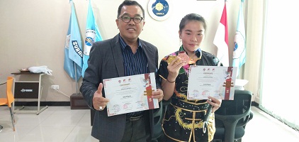 Belajar dari Jennifer, Mahasiswi Uwika yang Raih Medali di Ajang Kungfu Internasional