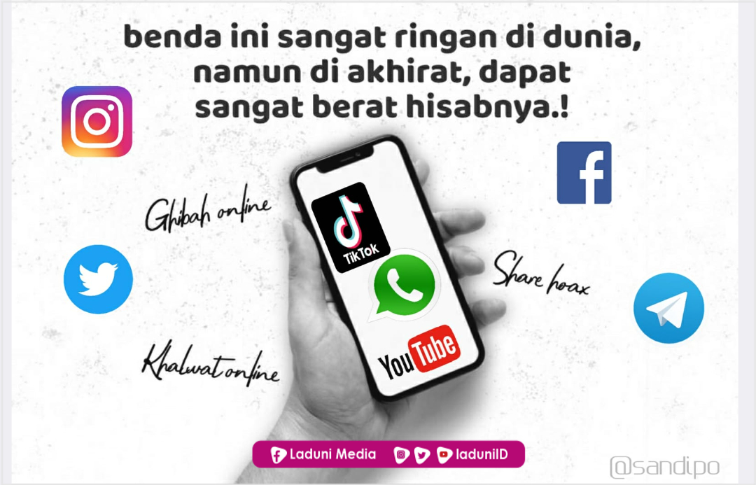 Adab Bermedia Sosial Agar Tidak Tersungkur ke Neraka