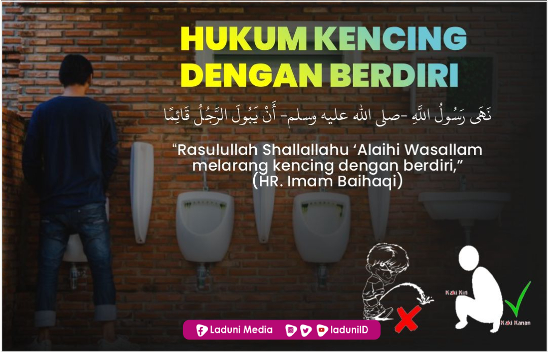 Hukum Kencing Dengan Berdiri