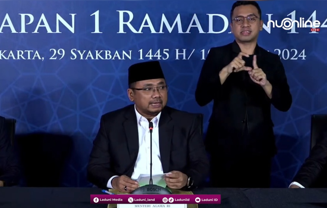 Kemenag dan PBNU Menetapkan Tanggal 1 Ramadhan 1445 H Jatuh pada Selasa 12 Maret 2024