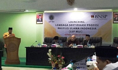 MUI Luncurkan Lembaga Sertifikasi Profesi untuk Dukung UU JPH