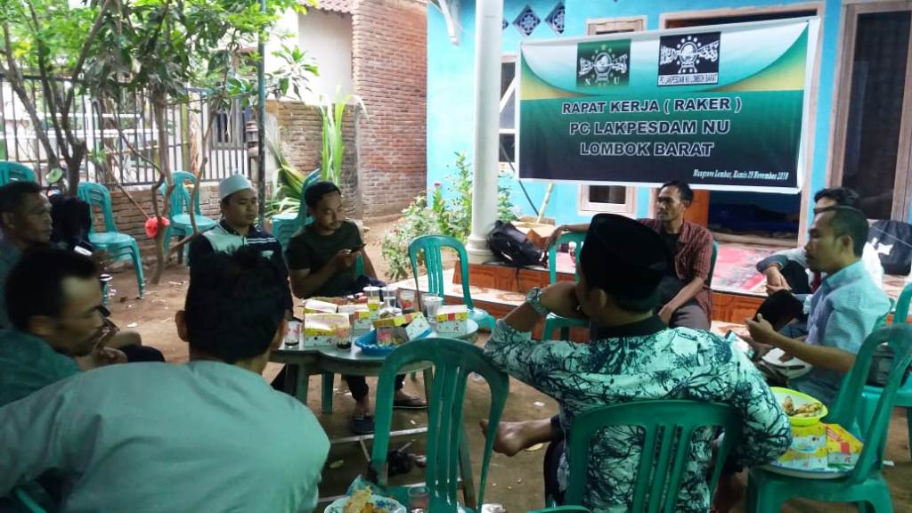 Gelar Raker, Lakpesdam NU Lobar Siap Lakukan Perubahan yang Lebih Baik