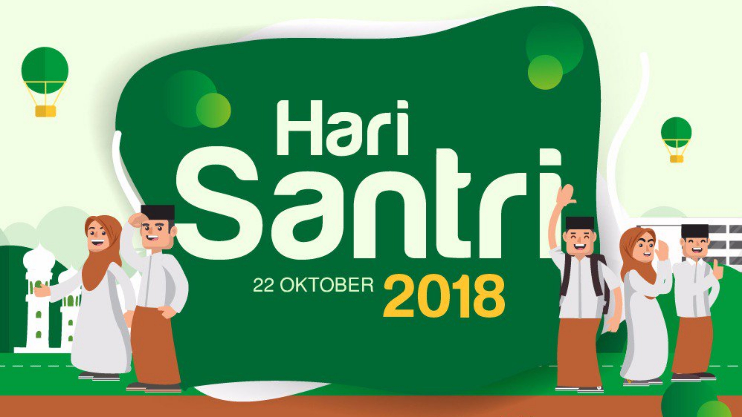 Meriahkan Hari Santri, PCNU Malang Gelar Jalan Sehat Santri Sarungan