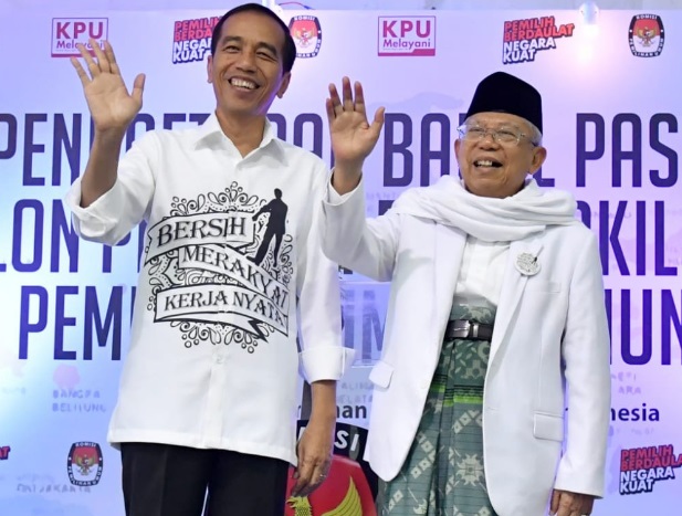 Kiai Ma'ruf Amin Sowan ke Rumah Keluarga Gus Dur 