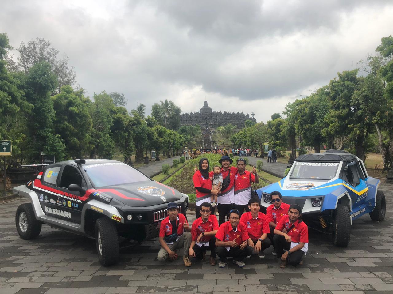 Mobil Listrik Buatan ITS Uji Coba Jelajahi Indonesia