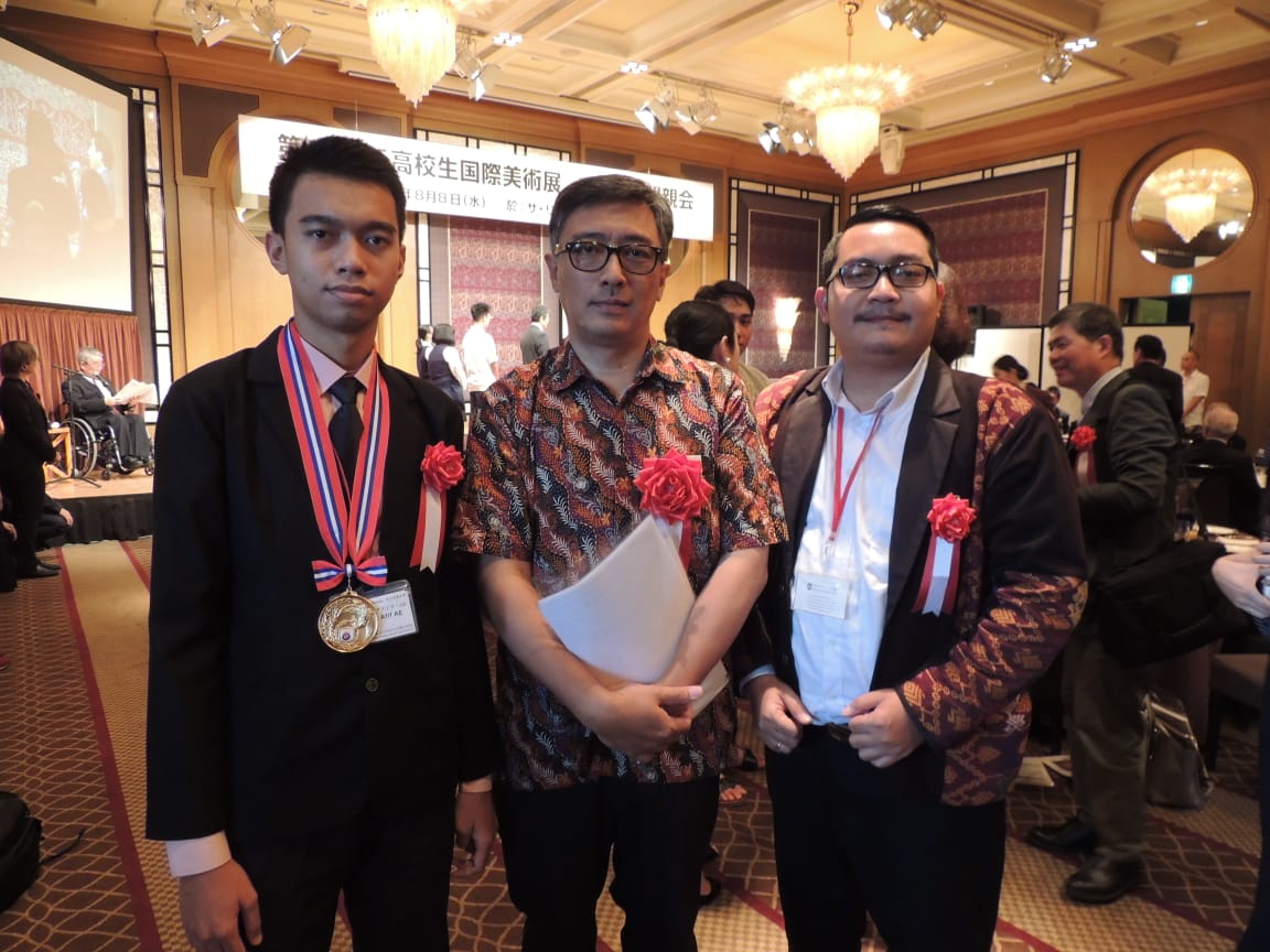 Keren, Siswa Aceh Ini Juara Festival Seni International di Jepang