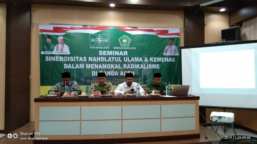 PCNU Banda Aceh Perkuat Kader Tentang Bahaya Paham Radikalisme