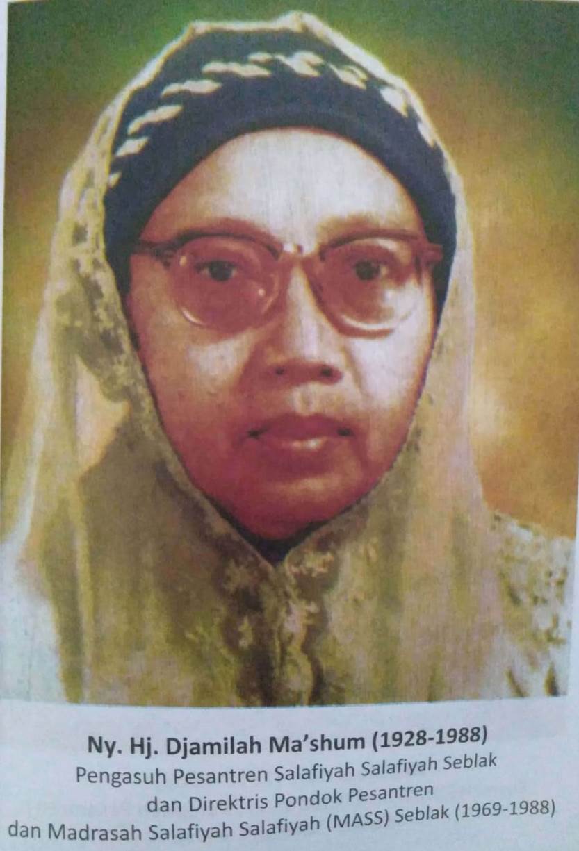 Biografi Nyai Hj. Djamilah Ma’shum