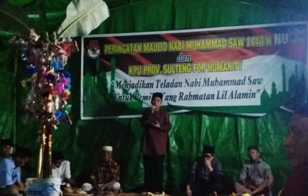 Bentuk Cinta pada Nabi, Pengungsi Petobo Selenggarakan Maulid Nabi