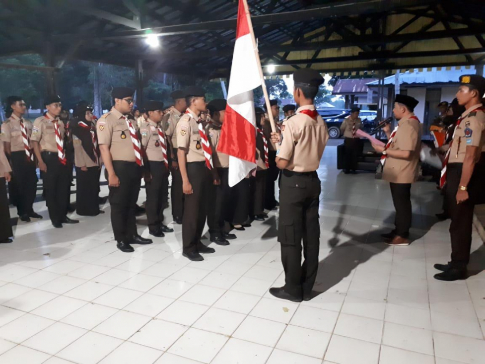 Pramuka Santri Deklarasikan Lima Komitmen Cinta NKRI di Jambi