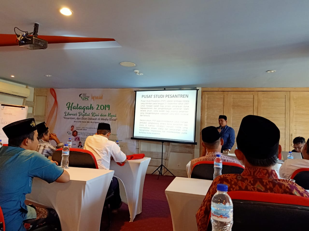 Pusat Studi Pesantren Beri Pelatihan Dakwah Online di Bali Lewat Halaqah